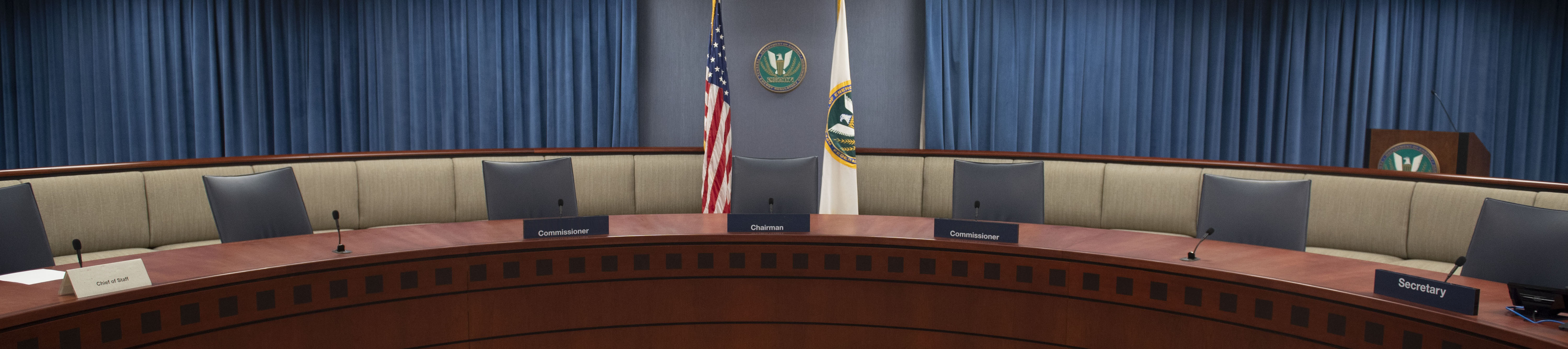 Commission Meeting Room (Empty)