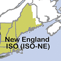 Map of New England ISO (ISO-NE)