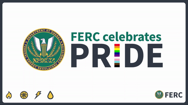 Ferc celebrates Pride. 