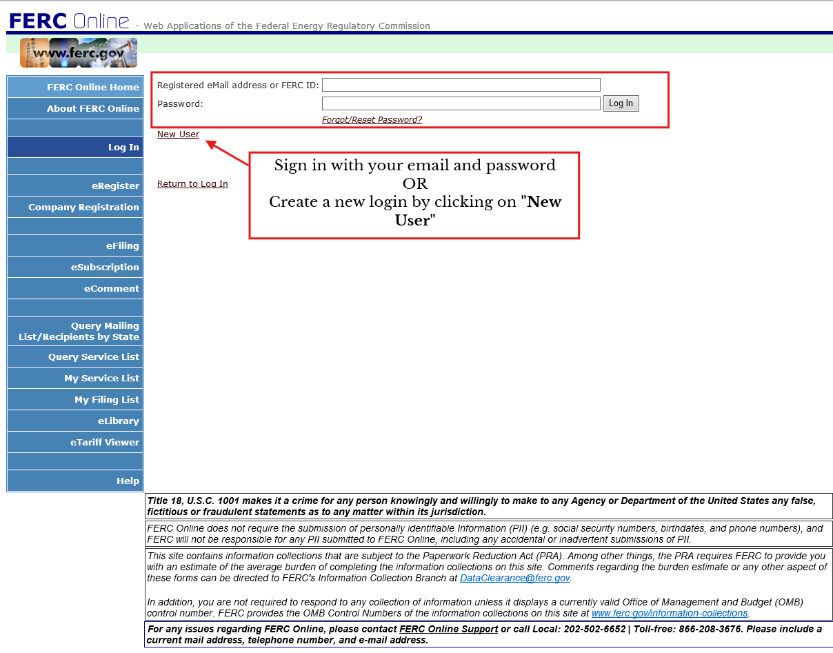 E-file Screenshot Step 1a