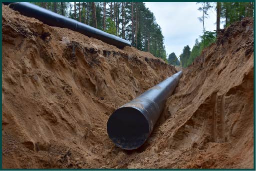 Natural Gas Pipeline Construction