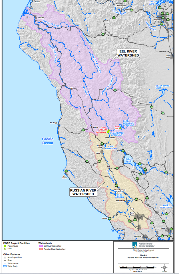 Potter Valley Overview Map 