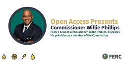 Open Access Podcast Commissioner Willie Phillips Title page