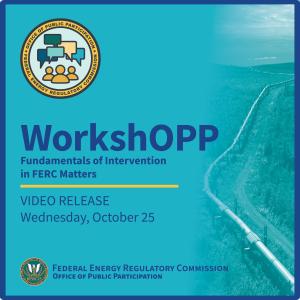 WorkshOPP Fundamentals of Intervention in FERC Matters