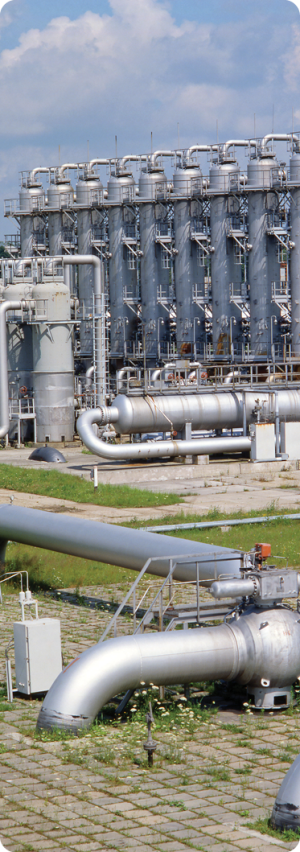 Storage facility pipelines